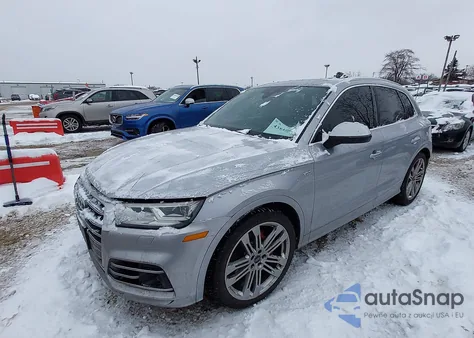 2018 Audi Sq5 3.0T Premium Plus z USA, uszkodzony, nr VIN WA1C4AFY0J2237639